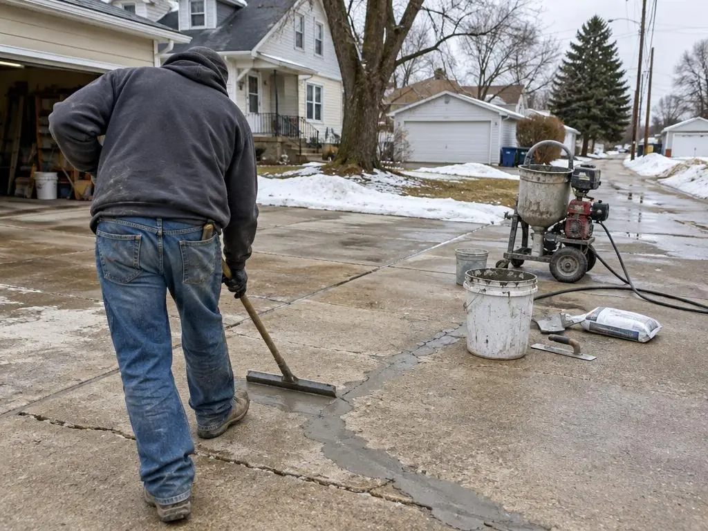 Concrete Crack & Floor Repair in Waterloo, IA